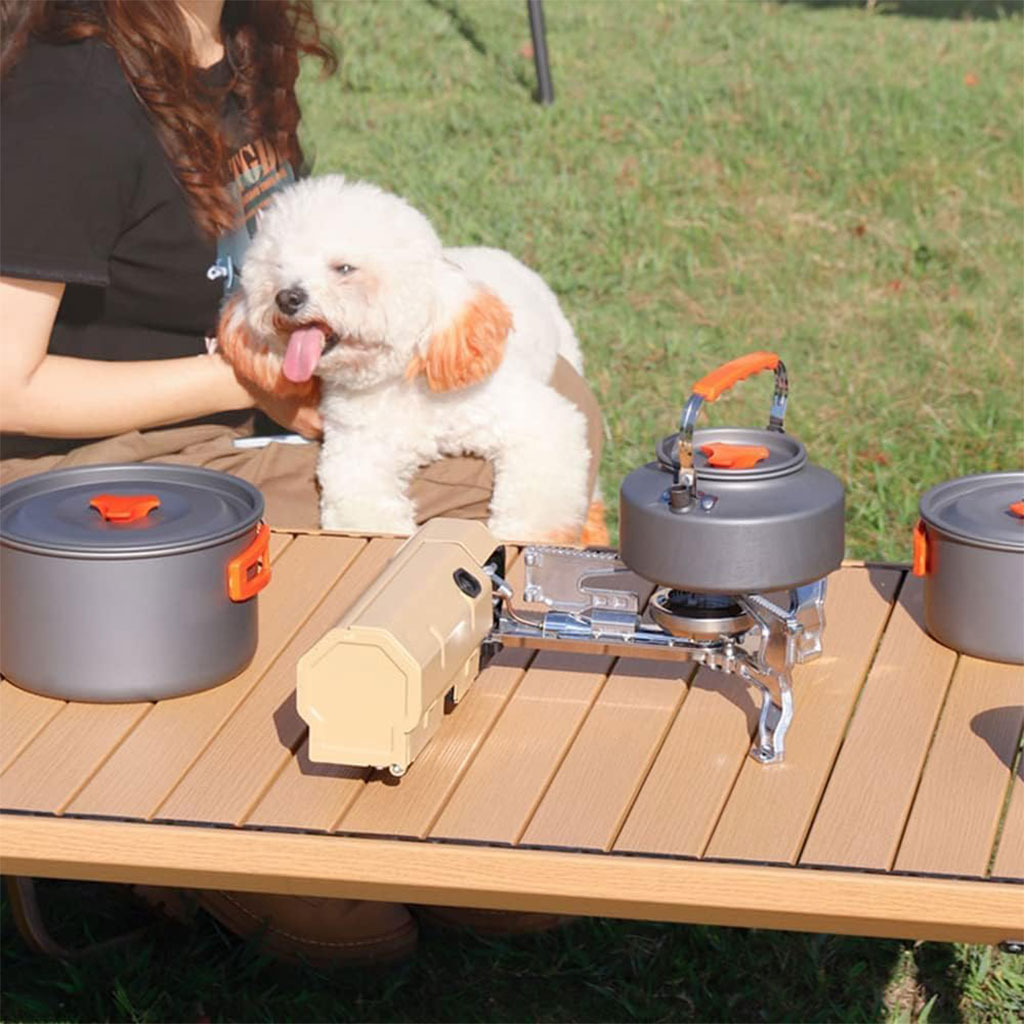 Réchaud de camping pliable Flamme Bleu Pour camping et randonnée – موقد تخييم بتصميم جديد
